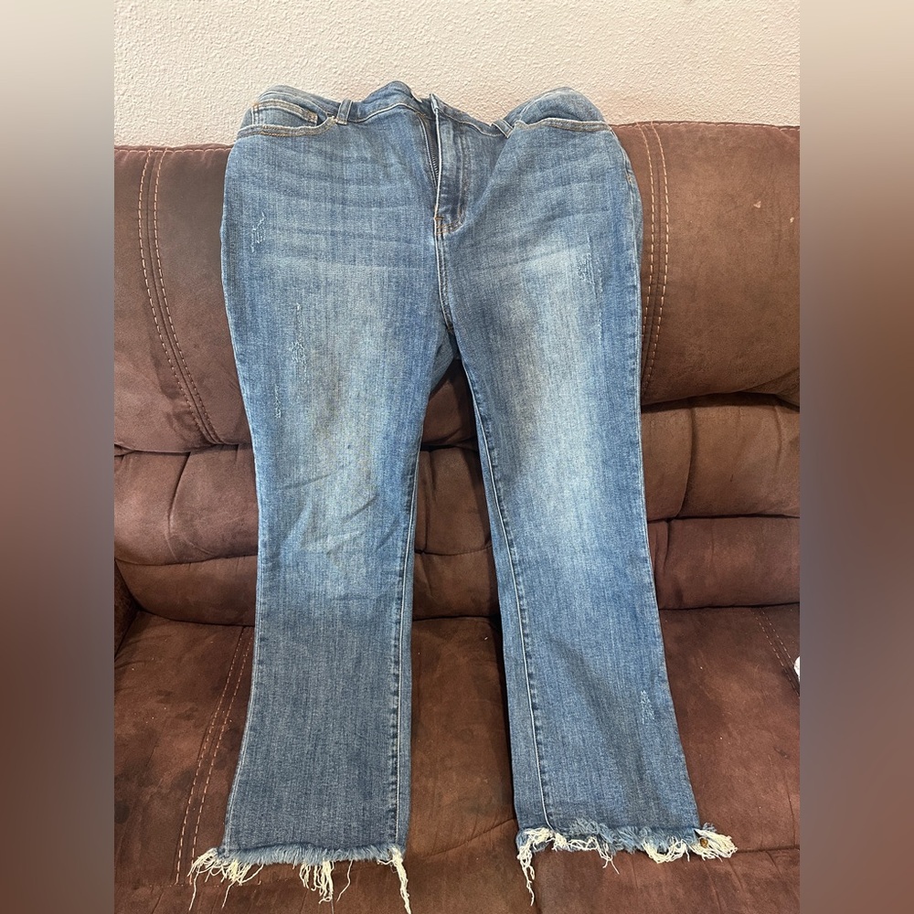 Risen denim